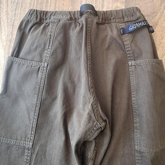 Gramicci Pants Mens Medium Olive Webbing Belt Elastic Waist Climbing G105-OGT - Picture 12 of 15